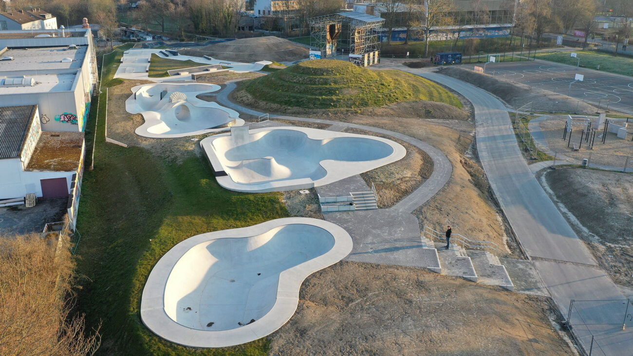 Dortmund Hombruch - Skate- und Bikepark - Eroeffnung-Sommer 2022 - 02