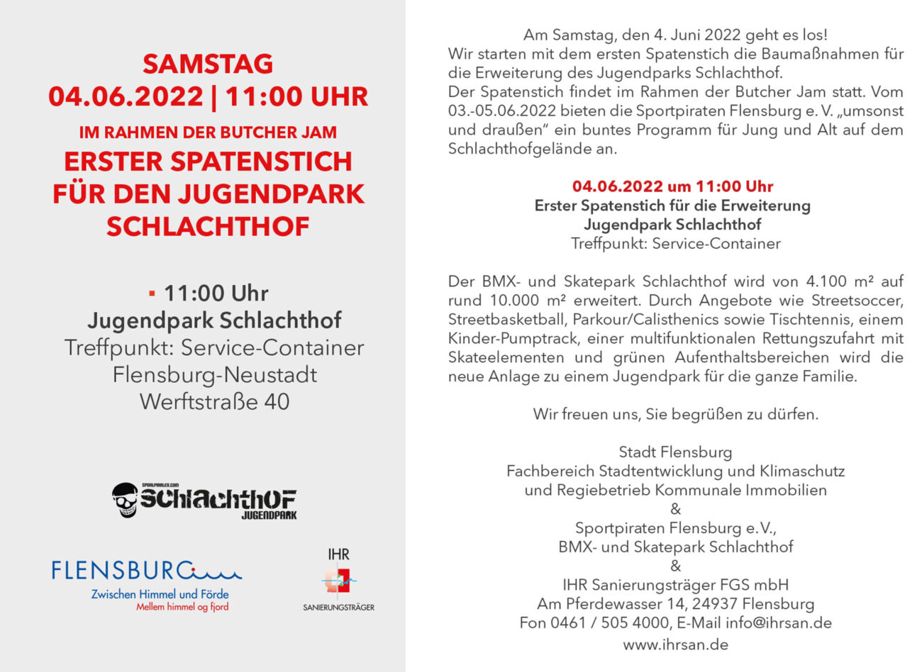 BL Post - Flensburg - Schlachthof Spatenstich-2 04.06.2022