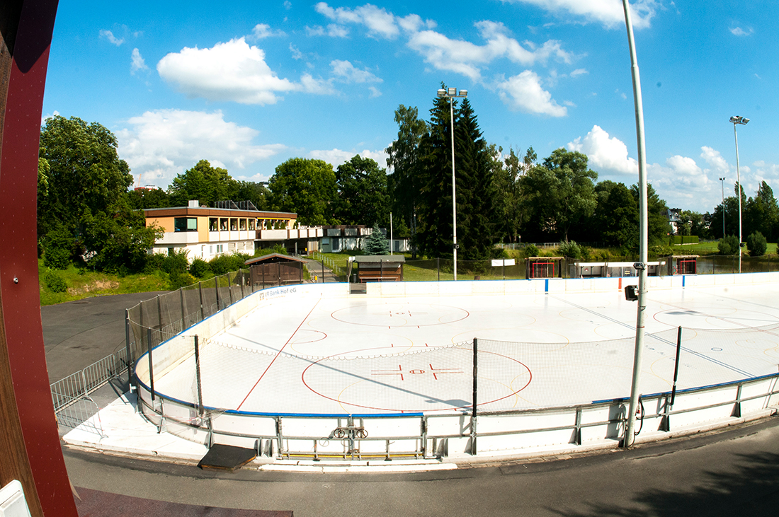 Freizeit- und Sportzentrum am Eisteich - Stadt Hof Betonlandschaften