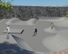 Skatepark Karokh Afghanistan 3D