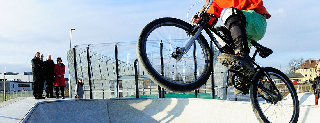 Skatepark Neue Bahnstadt Opladen Leverkusen maierlandschaftsarchitektur 1