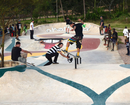 Skatepark Kigali Ruanda SOS maierlandschaftsarchitektur 1