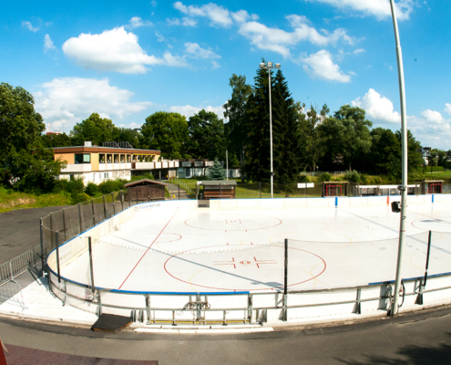 Freizeit- und Sportzentrum am Eisteich - Stadt Hof Betonlandschaften