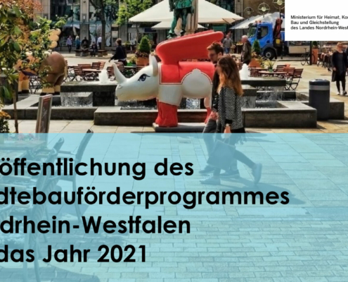 Maier Landschaftsarchitektur NRW Städtebauförderprogramm 2021 für Bönen, Much, Halle-Westfahlen