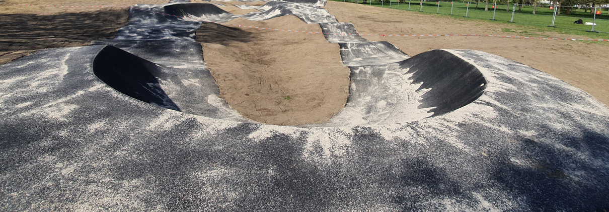 Bottrop Pumptrack - sicherheitstechnische Abnahme