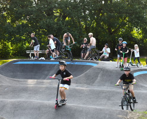 Projekt Rheinberg Pumptrack Eröffnung 210909