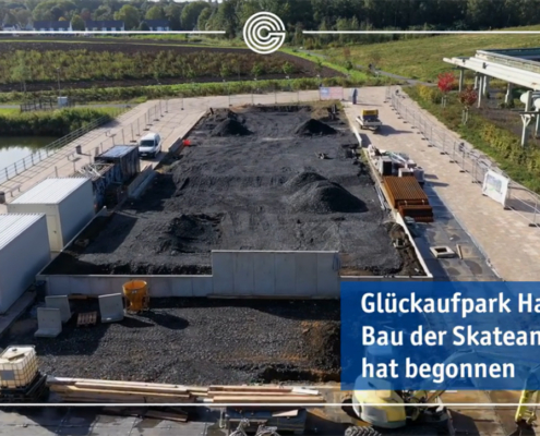 Gelsenkirchen Skatepark Baubeginn 210928