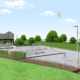 Eckernfoerde Wettbewerb - Rendering Skatepark