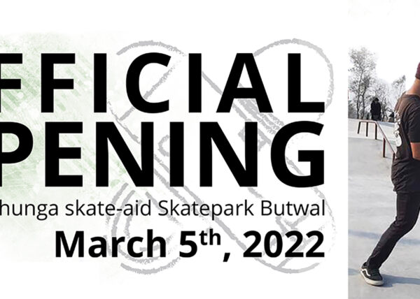 Nepal Butwal skate-aid Skatepark Eröffnung