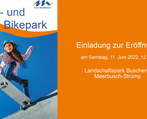 BL - Post - Skate- und Bikepark Meerbusch - Eroeffnung 11 Juni 2022