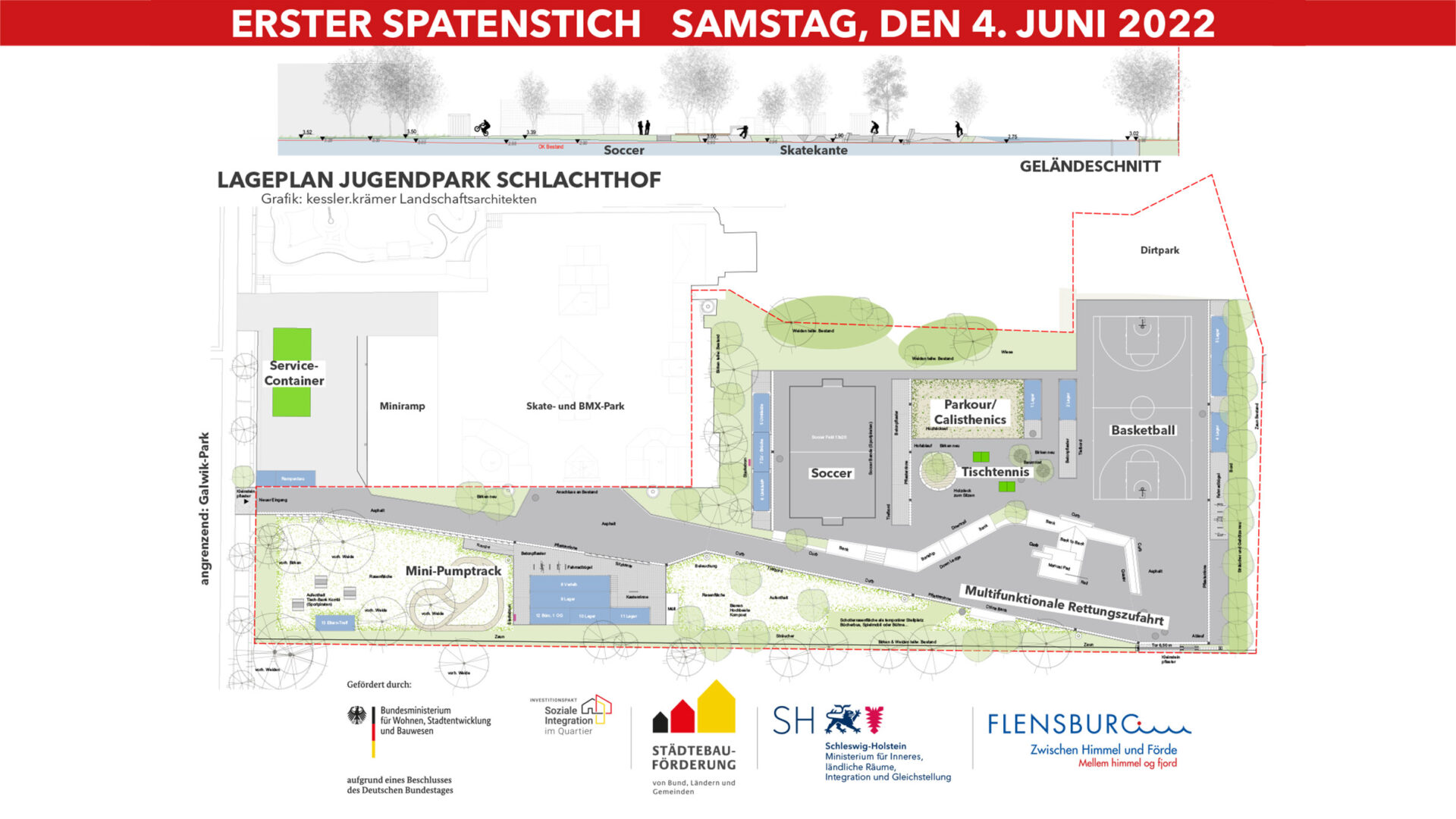 BL Post - Flensburg - Schlachthof Spatenstich-1 04.06.2022