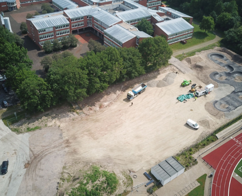 BL Post - Halle-Westfalen - Skatepark Baubeginn - 220602