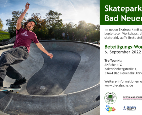 BL Post - Bad Neuenahr Ahrweiler Skatepark - 2ter Workshop 06.09.22