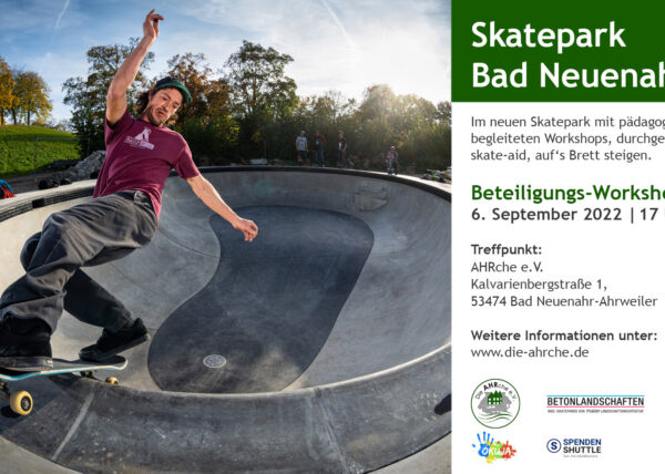 BL Post - Bad Neuenahr Ahrweiler Skatepark - 2ter Workshop 06.09.22