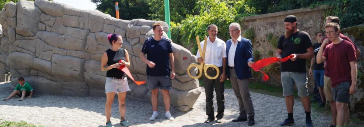 BL Post - Projekt - Langenzenn Boulderwand - Eröffnung 220729