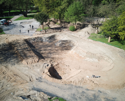 Moers - Skate- und Bikepark - 230503 Baustellenupdate
