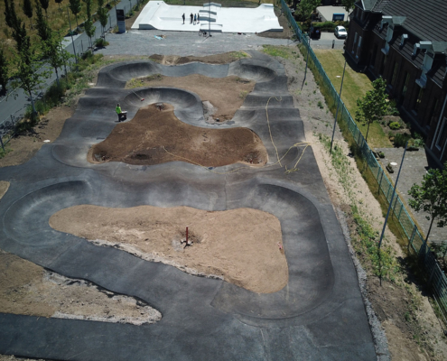 Kamp-Lintfort - Skatepark und Pumptrack - Baustellenupdate 230614