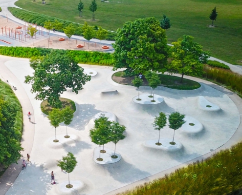 Bewegungslandschaft Reesepark, Augsburg