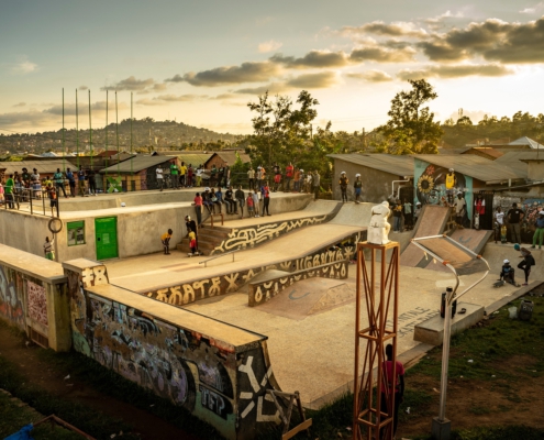 Kinitale, Uganda – Skatepark und Bildungszentrum