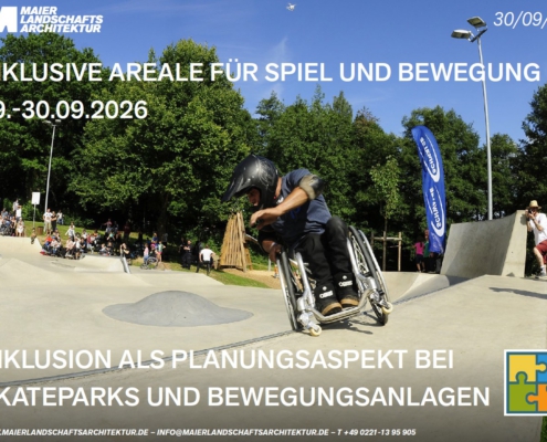 Inklusion als Planungsaspekt bei Skateparks und Bewegungsanlagen